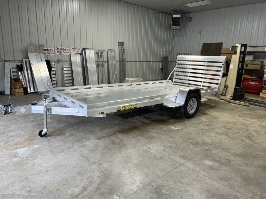 New 2026 Aluma 7815S 6&apos;6&quot; x 15&apos;5&quot; Utility Trailer available in Madison Lake, Minnesota