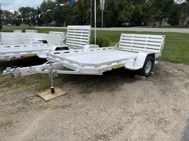 2026 Aluma 7712H 7712H 6'6"x 12" Alum Utility Trl W/ Bifold Tail Ga