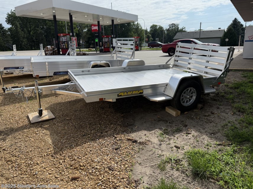 New 2026 Aluma 7210H-S-BT 6&apos;x10&apos; Utility Trailer w/Bifold Tailgate available in Madison Lake, Minnesota
