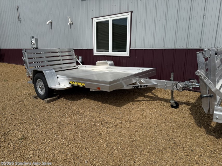 New 2026 Aluma 7210H-S-BT 6&apos;x10&apos; Utility Trailer w/Bifold Tailgate available in Madison Lake, Minnesota