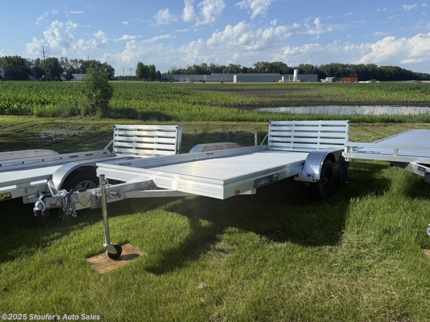 New 2026 Aluma 7816TAESA 6&apos;5&quot; x 16&apos; Utility Trailer w/Bifold Tail Gate available in Madison Lake, Minnesota