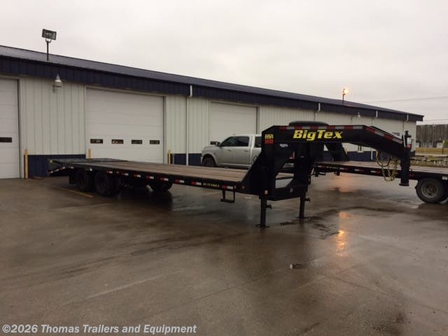 22gn Hd 25 5 Mr 22 Big Tex 22gn Flatbed Flat Deck Heavy Duty Trailer For Sale In Des Moines Ia