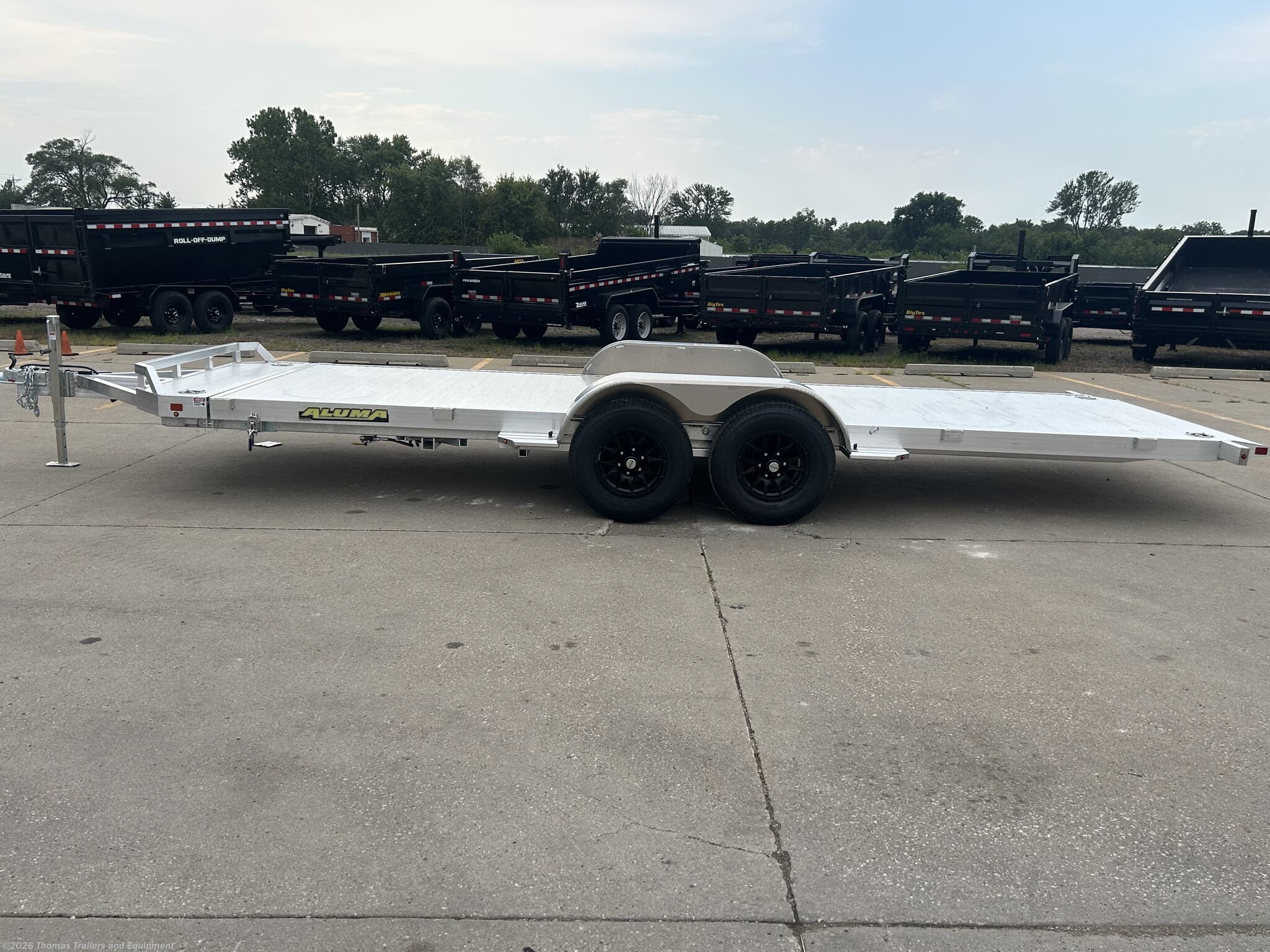 2027 Aluma 8220H Tilt - New Car Hauler Trailer for sale by Thomas Trailers and Equipment in Des Moines, Iowa