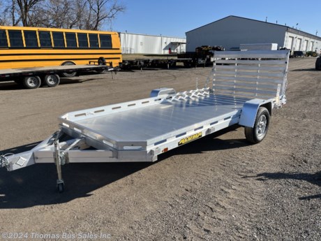 &lt;p&gt;ALUMA 7814ST ALL ALUMINUM UTILITY TRAILER&lt;/p&gt;
&lt;p&gt;78&quot; X 14&#39;&lt;/p&gt;
&lt;p&gt;ALL ALUMINUM CONSTRUCTION&lt;/p&gt;
&lt;p&gt;44&quot; REAR GATE&lt;/p&gt;
&lt;p&gt;REAR STABILIZER LEGS&lt;/p&gt;
&lt;p&gt;3500# TORSION AXLE&lt;/p&gt;
&lt;p&gt;14&quot; LRC RADIAL TIRE&lt;/p&gt;
&lt;p&gt;ALUMINUM RIMS&lt;/p&gt;
&lt;p&gt;RETAINER RAIL ON FRONT AND SIDES&lt;/p&gt;
&lt;p&gt;LED LIGHTS&lt;/p&gt;
&lt;p&gt;SWIVEL TONGUE JACK WITH WHEEL&lt;/p&gt;
&lt;p&gt;5 Year Warranty!!&lt;/p&gt;
&lt;p&gt;The perfect fit for your new UTV or compact utility tractor!&lt;/p&gt;
&lt;p&gt;&amp;nbsp;&lt;/p&gt;