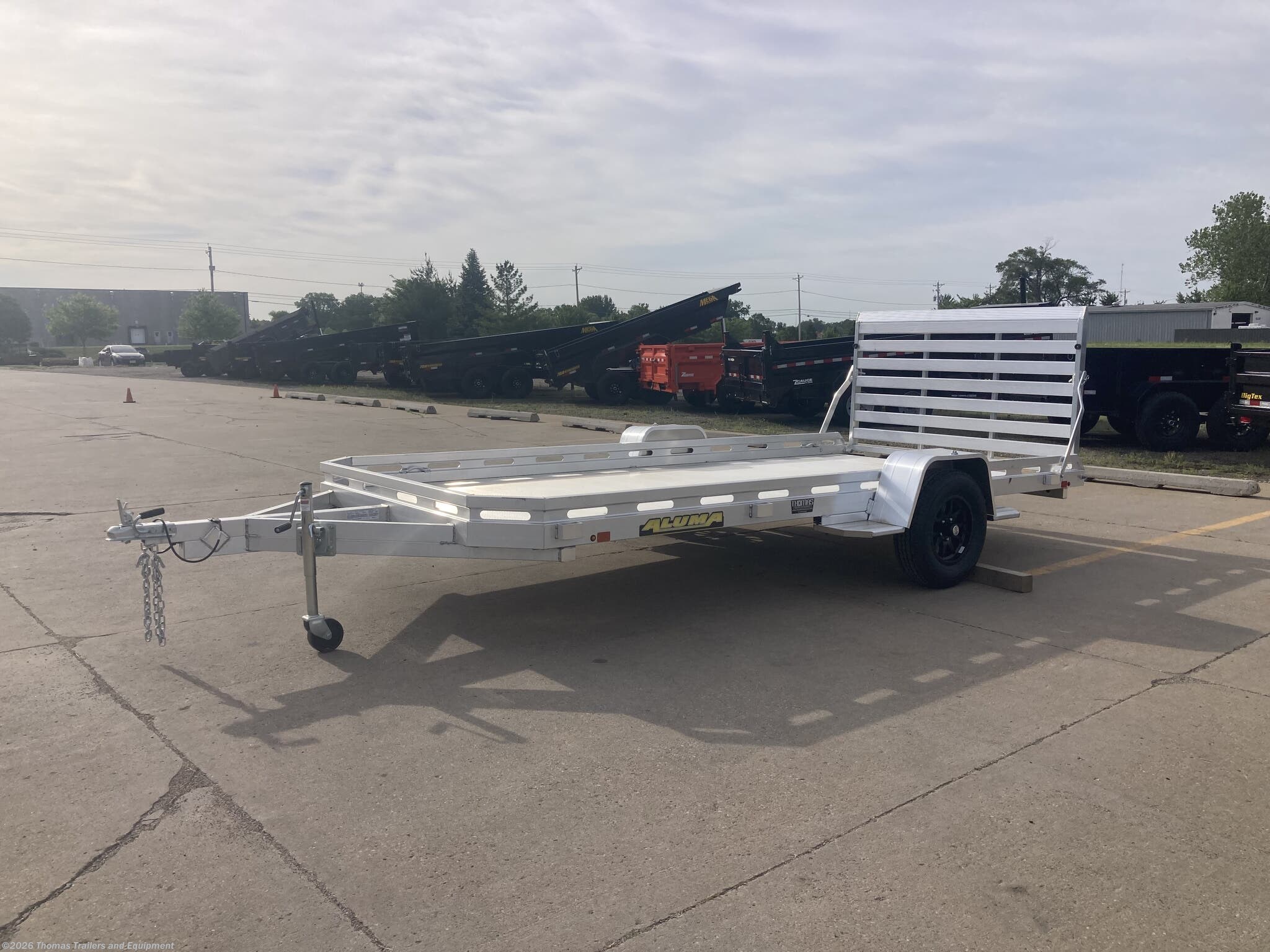 2027 Aluma 7814S-TG - New Utility Trailer for sale by Thomas Trailers and Equipment in Des Moines, Iowa