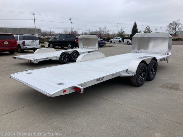 2024 Aluma 8222-14K-Tilt 22' Aluminum Tiltbed Car Hauler Trailer