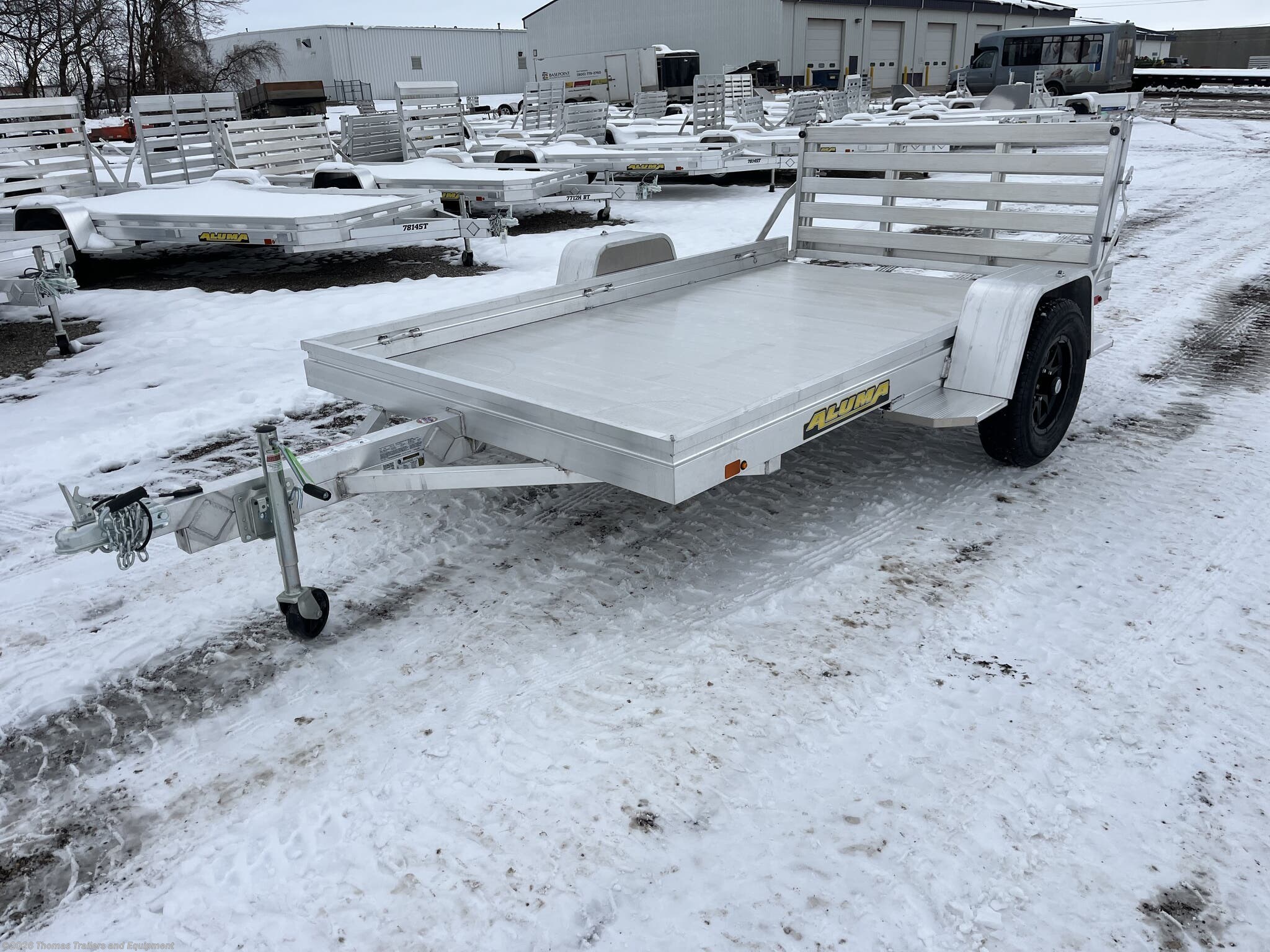 2027 Aluma 7210H-S-BT - New Utility Trailer for sale by Thomas Trailers and Equipment in Des Moines, Iowa