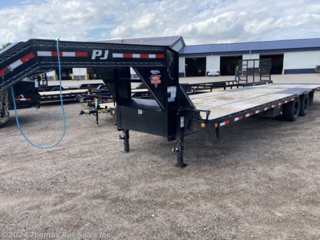 &lt;p&gt;USED PJ DECKOVER GN TRAILER WITH HYDRAULIC DOVETAIL&lt;/p&gt;
&lt;p&gt;102&quot; X 32&#39; (22&#39; FLAT + 10&#39; HYDRAULIC TAIL)&lt;/p&gt;
&lt;p&gt;2 - 10K OIL BATH AXLES WITH ELECTRIC BRAKES&lt;/p&gt;
&lt;p&gt;25,000# GVWR&lt;/p&gt;
&lt;p&gt;14 PLY TIRES&lt;/p&gt;
&lt;p&gt;SPARE TIRE AND WHEEL&lt;/p&gt;
&lt;p&gt;DUAL JACKS&lt;/p&gt;
&lt;p&gt;TOOLBOX IN BETWEEN JACKS&lt;/p&gt;
&lt;p&gt;SOLAR CHARGER&lt;/p&gt;
&lt;p&gt;110V PLUG IN CHARGER&lt;/p&gt;
&lt;p&gt;LED LIGHTS&lt;/p&gt;
&lt;p&gt;DEEP CYCLE BATTERY AND PUMP CONTROL IN SIDE MOUNT BOX&lt;/p&gt;
&lt;p&gt;ADJUSTABLE HEIGHT GN COUPLER&lt;/p&gt;
&lt;p&gt;EVERYTHING WORKS AS IT SHOULD.&amp;nbsp;&lt;/p&gt;