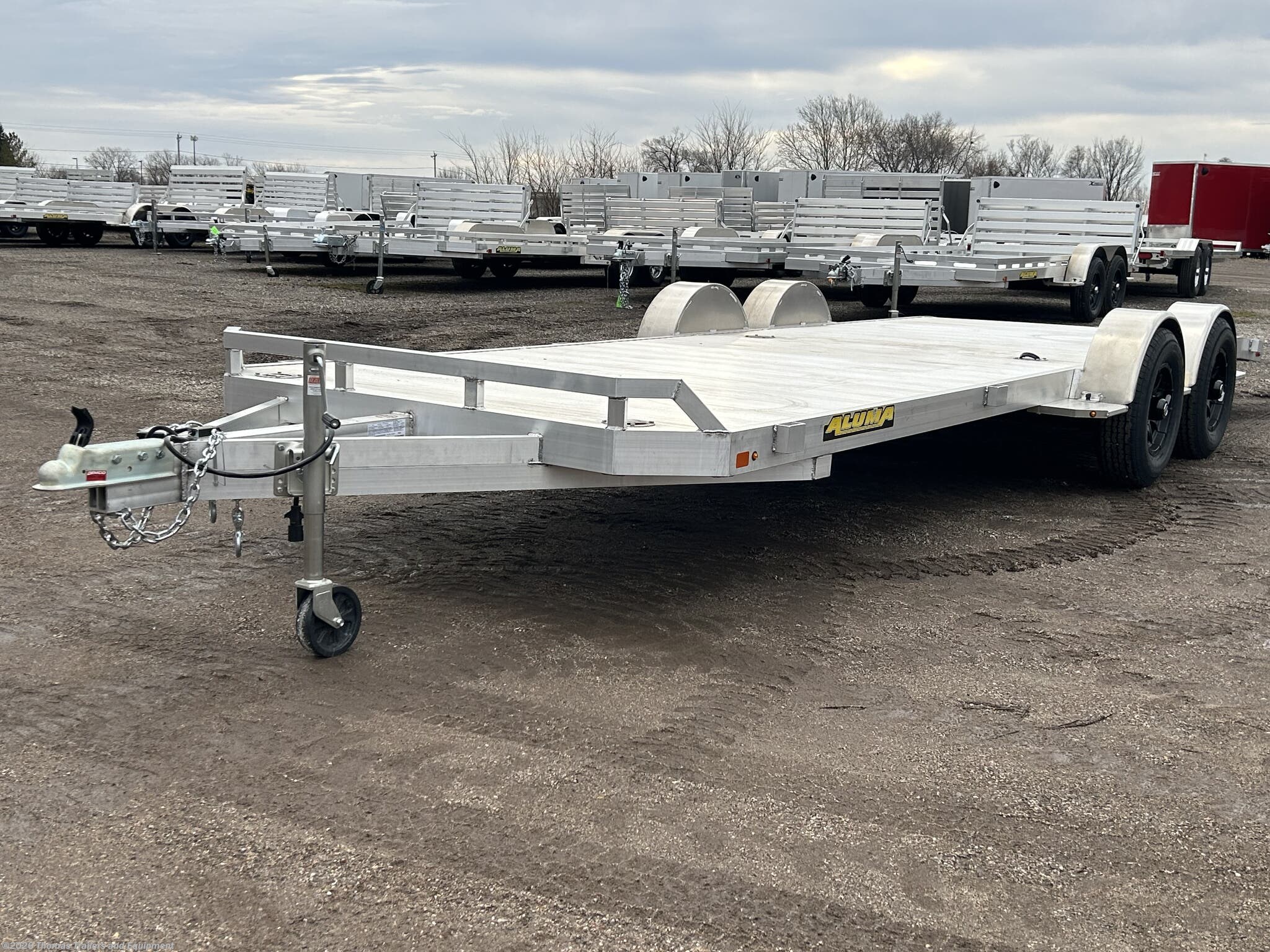 2027 Aluma 8222H - New Car Hauler Trailer for sale by Thomas Trailers and Equipment in Des Moines, Iowa