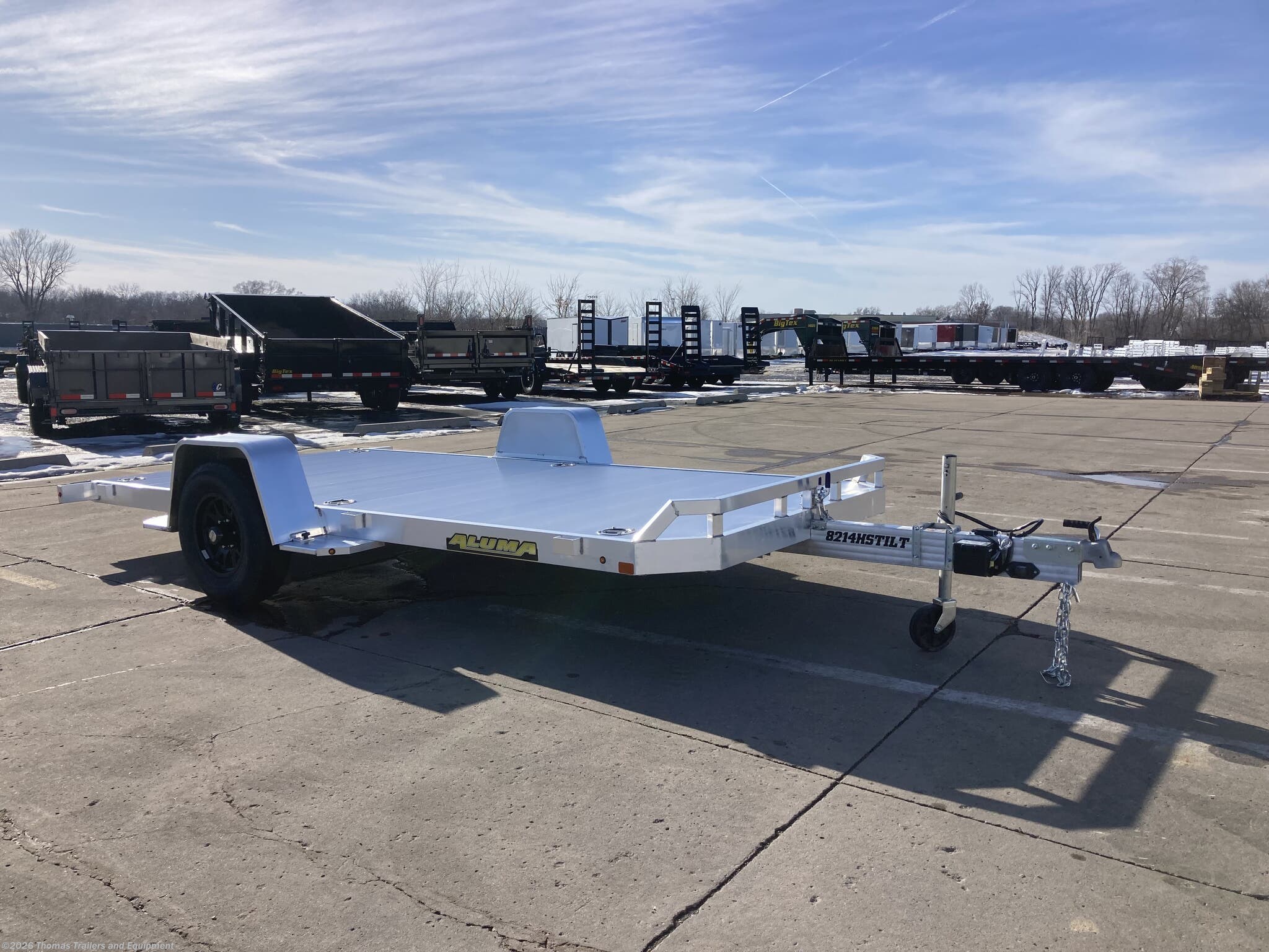 2027 Aluma 8214H-TILT-S - New Utility Trailer for sale by Thomas Trailers and Equipment in Des Moines, Iowa