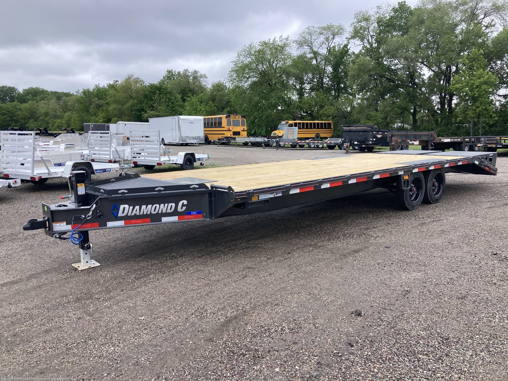 2026 Diamond C DEC - New Flatbed/Flat Deck (Heavy Duty) Trailer for sale by Thomas Trailers and Equipment in Des Moines, Iowa