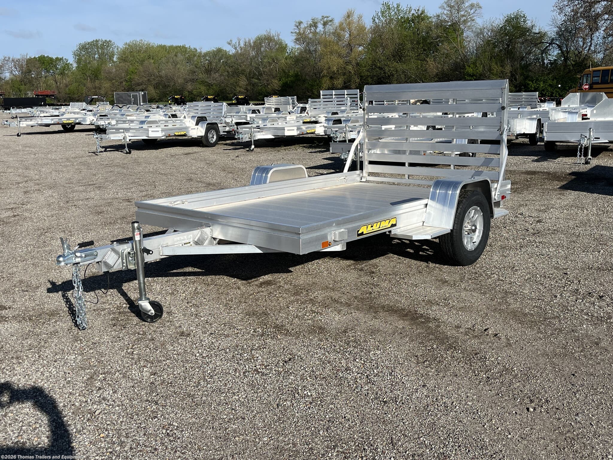 2027 Aluma 7210H - New Utility Trailer for sale by Thomas Trailers and Equipment in Des Moines, Iowa