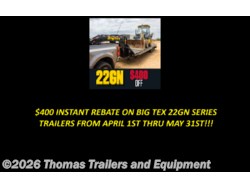 2026 Big Tex 22GN - New Flatbed/Flat Deck (Heavy Duty) Trailer for sale by Thomas Trailers and Equipment in Des Moines, Iowa