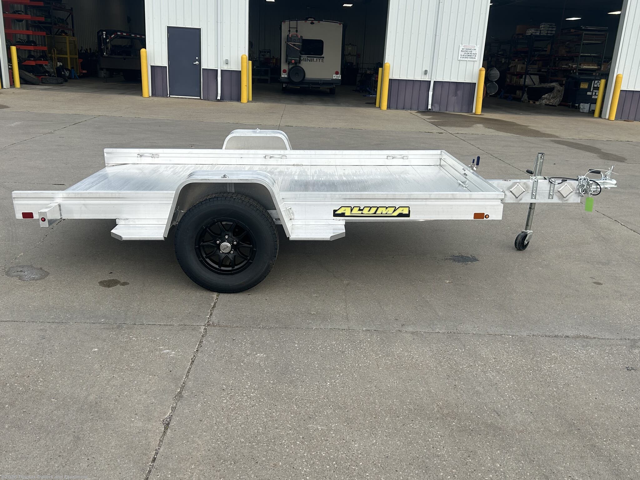 2027 Aluma 6810H-TILT - New Utility Trailer for sale by Thomas Trailers and Equipment in Des Moines, Iowa