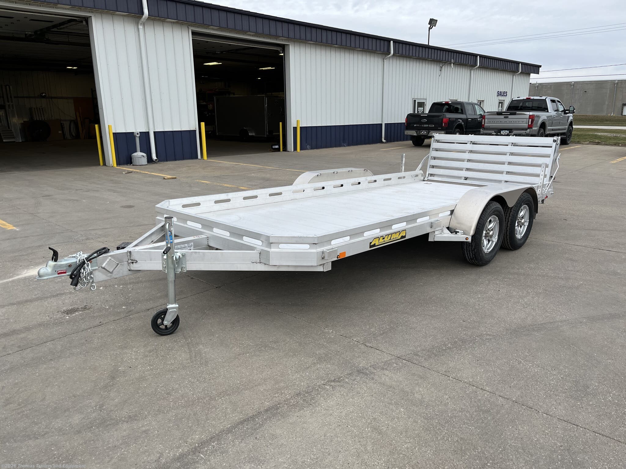 2026 Aluma 7816TA-BT - New Utility Trailer for sale by Thomas Trailers and Equipment in Des Moines, Iowa