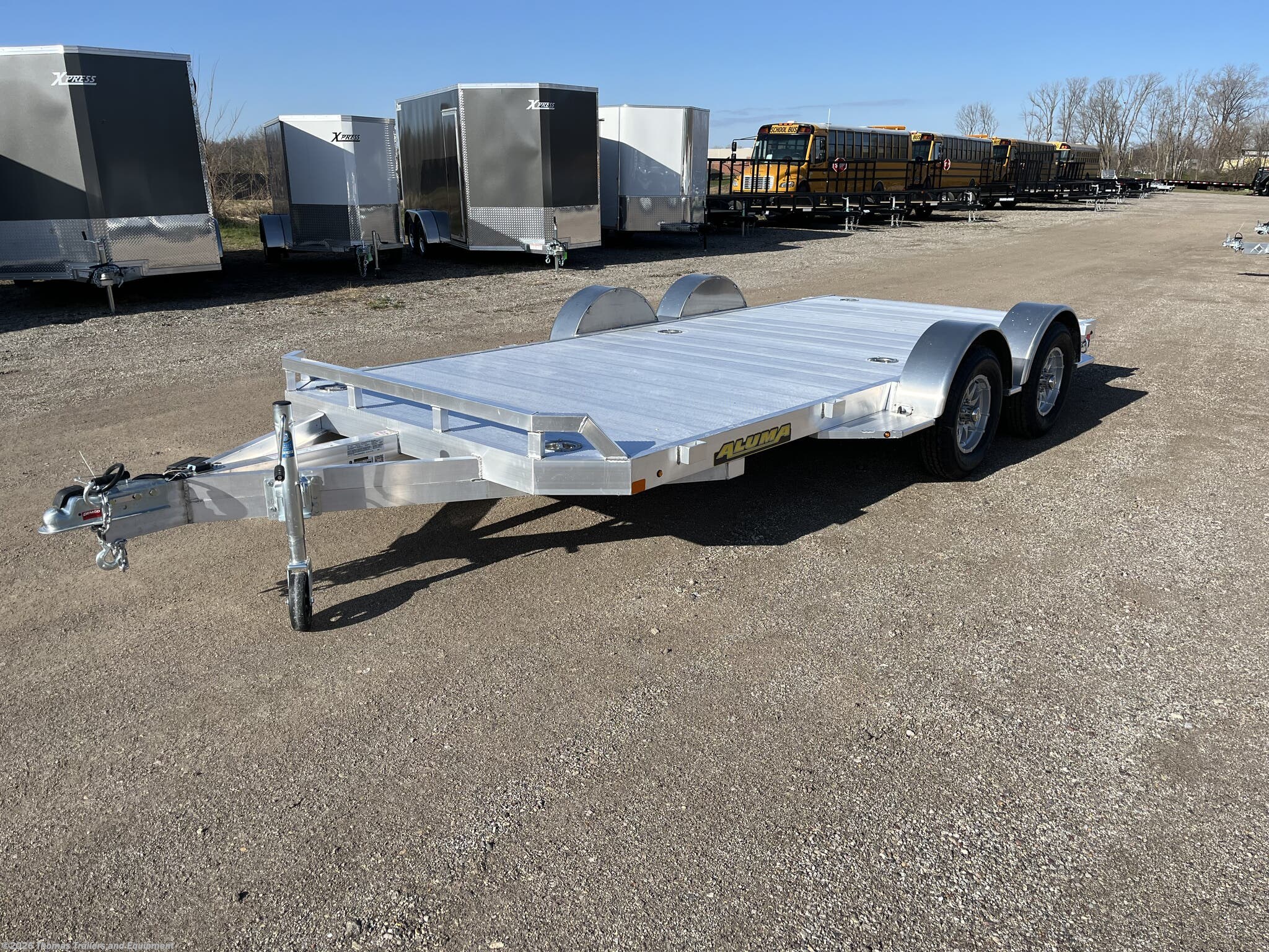 2027 Aluma 8216 - New Car Hauler Trailer for sale by Thomas Trailers and Equipment in Des Moines, Iowa
