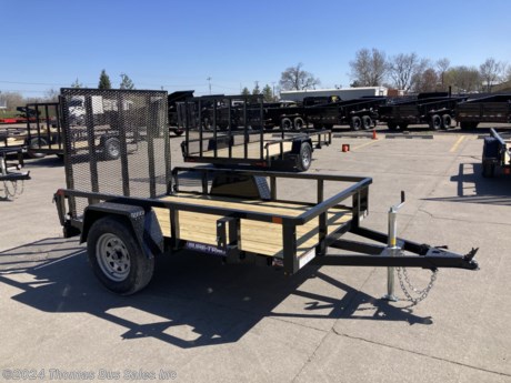 &lt;p&gt;NEW SURE TRAC UTILITY TRAILER&lt;/p&gt;
&lt;p&gt;62&quot; X 8&#39;&lt;/p&gt;
&lt;p&gt;3500# AXLE WITH EZ LUBE HUBS&lt;/p&gt;
&lt;p&gt;15&quot; LRC RADIAL TIRES&lt;/p&gt;
&lt;p&gt;SQUARE TUBE TOP RAILING&lt;/p&gt;
&lt;p&gt;4&#39; SPRING ASSISTED GATE WITH FOLD FLAT FEATURE&lt;/p&gt;
&lt;p&gt;SET BACK TONGUE JACK&lt;/p&gt;
&lt;p&gt;SEALED BEAM RUBBER MOUNTED LED LIGHTS&lt;/p&gt;
&lt;p&gt;2&quot; TREATED WOOD DECK&lt;/p&gt;
&lt;p&gt;PROTECTED WIRING&lt;/p&gt;
&lt;p&gt;3 YEAR STRUCTURAL WARRANTY&lt;/p&gt;
&lt;p&gt;2&quot; COUPLER/7 PIN WIRING CONNECTOR&lt;/p&gt;
&lt;p&gt;Perfect trailer for hauling ATV&#39;s, Mowers and General Utility&lt;/p&gt;