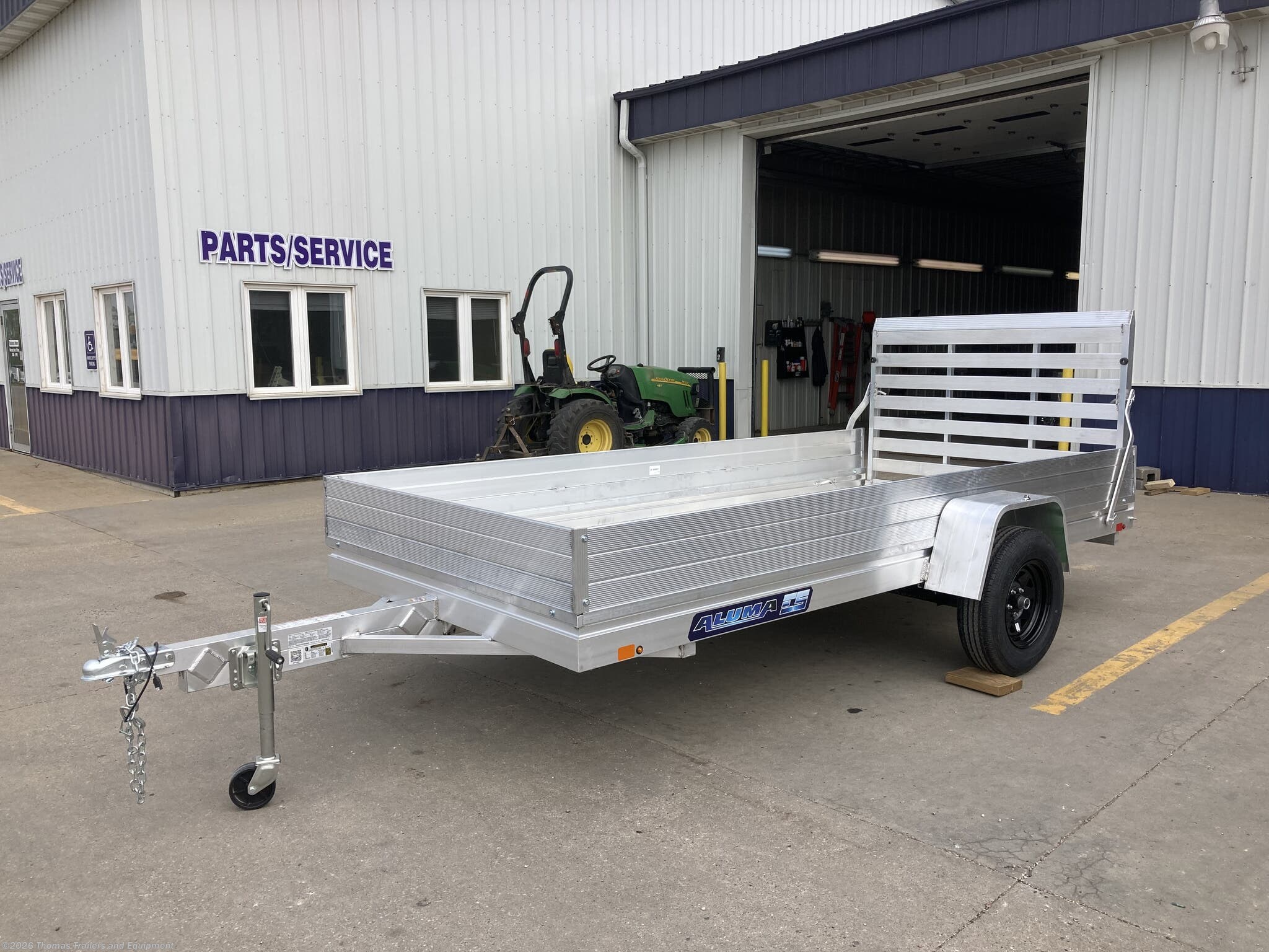 2027 Aluma 6812H-ESA-S-TG - New Utility Trailer for sale by Thomas Trailers and Equipment in Des Moines, Iowa