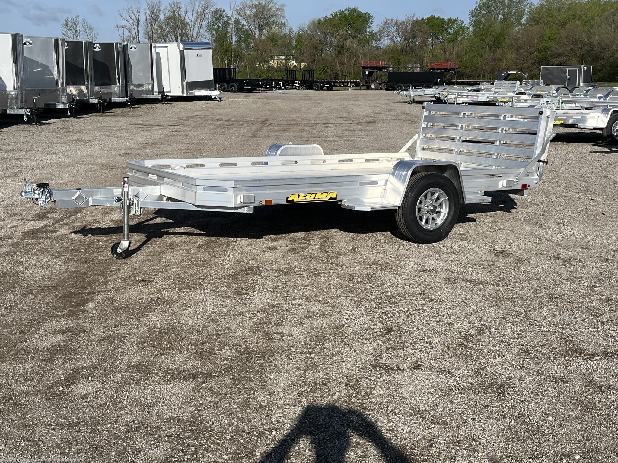 2026 Aluma 7712HBT - New Utility Trailer for sale by Thomas Trailers and Equipment in Des Moines, Iowa