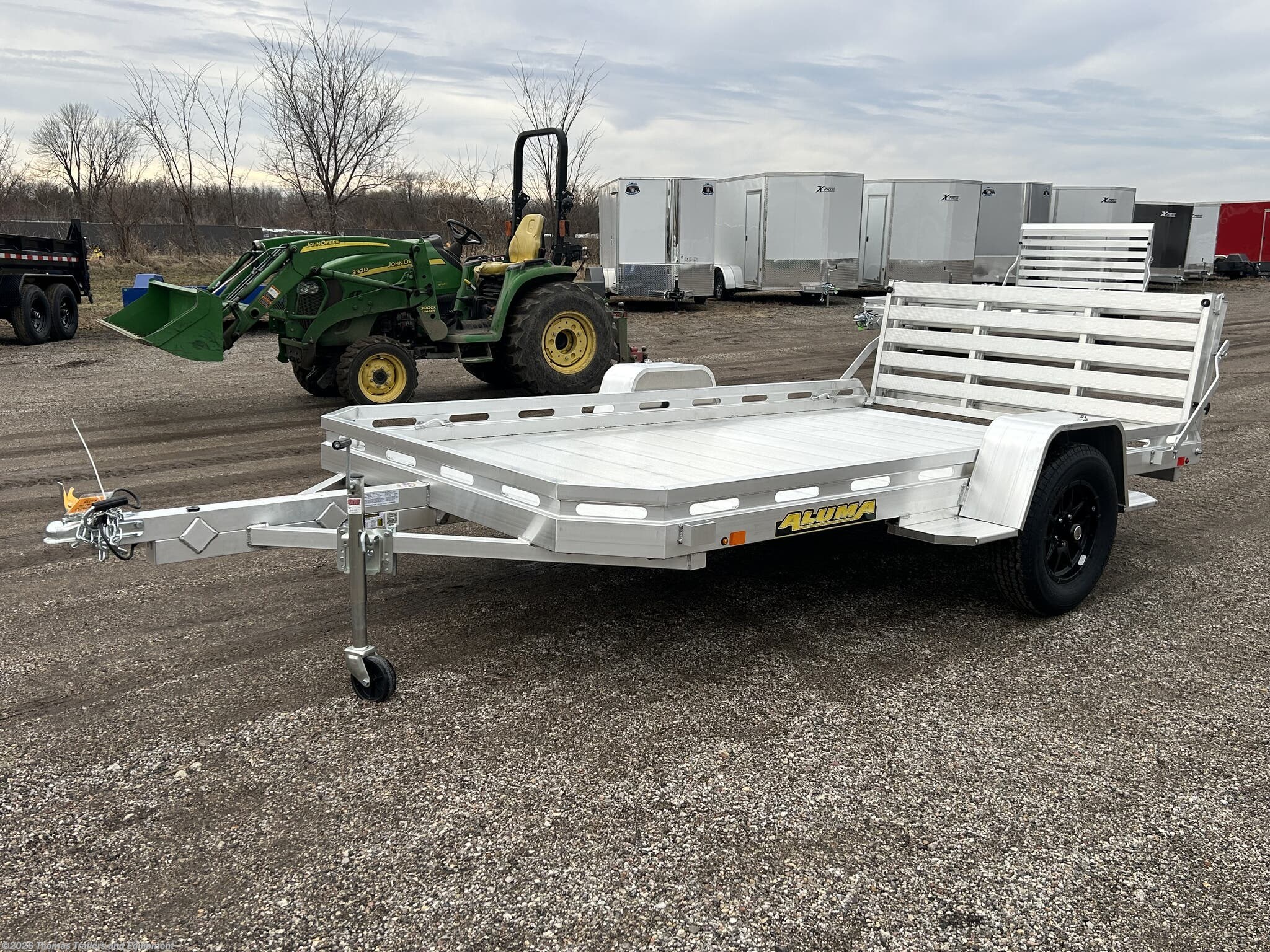 2027 Aluma 7712HBT - New Utility Trailer for sale by Thomas Trailers and Equipment in Des Moines, Iowa