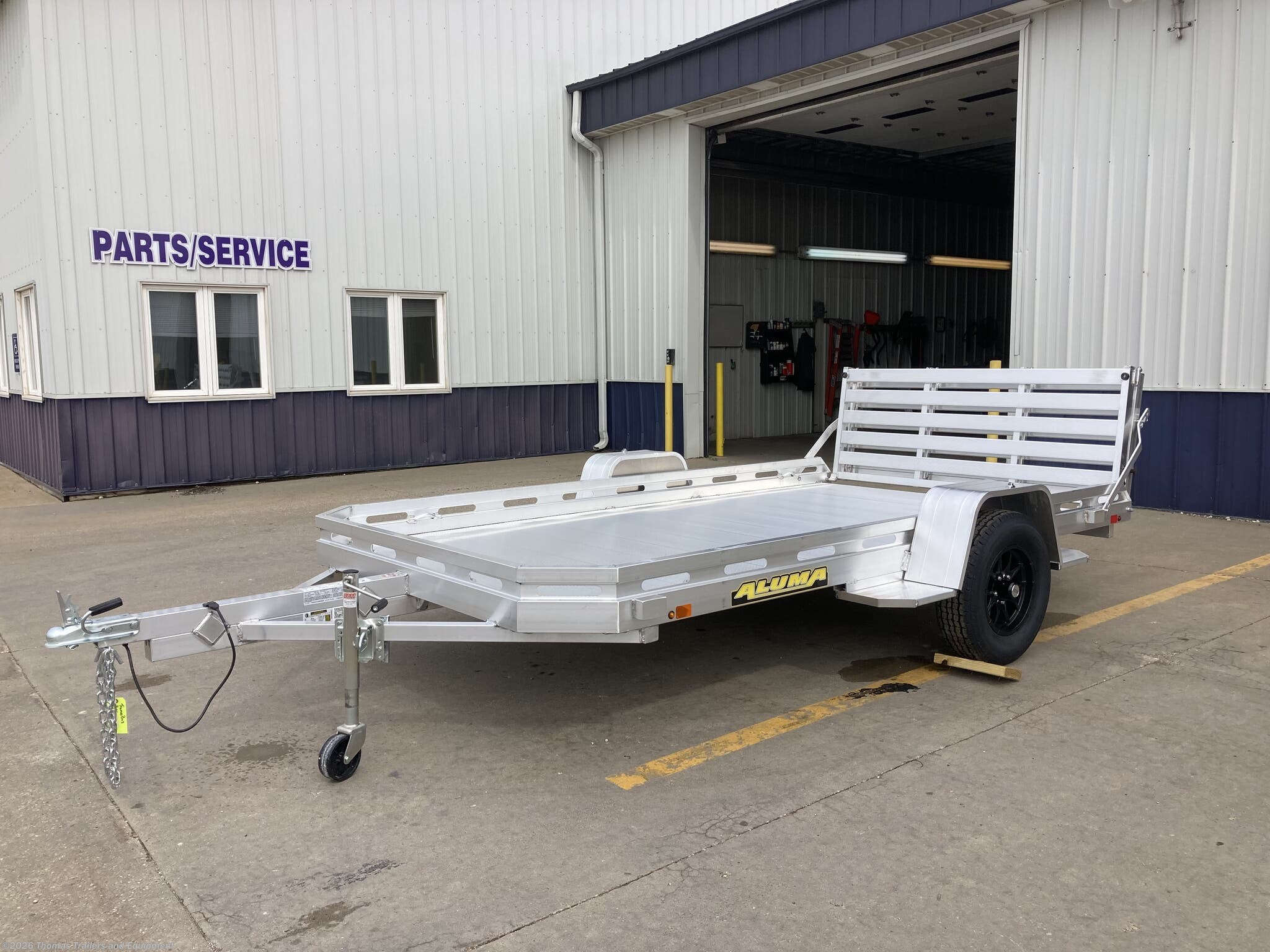 2027 Aluma 7712H-S-BT - New Utility Trailer for sale by Thomas Trailers and Equipment in Des Moines, Iowa