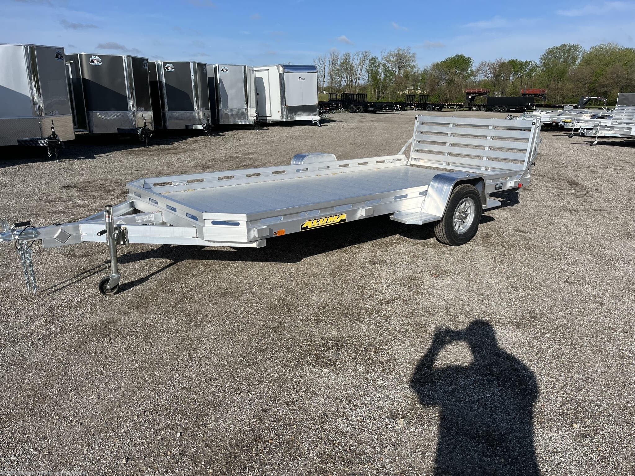 2026 Aluma 7814S-BT - New Utility Trailer for sale by Thomas Trailers and Equipment in Des Moines, Iowa
