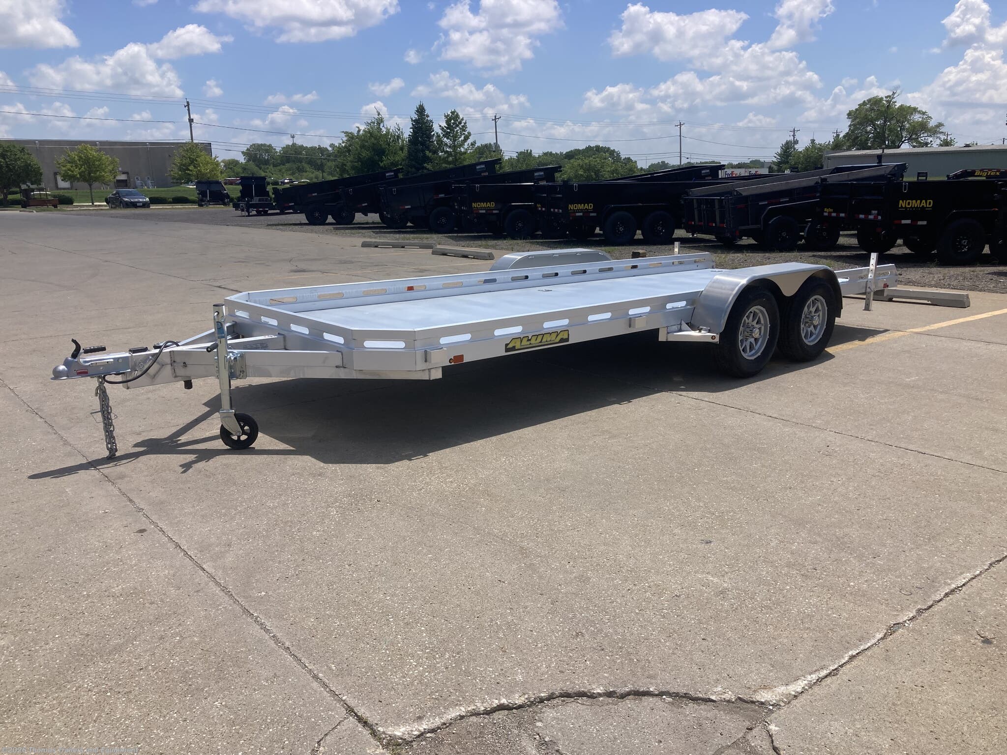 2027 Aluma 7818 - New Car Hauler Trailer for sale by Thomas Trailers and Equipment in Des Moines, Iowa