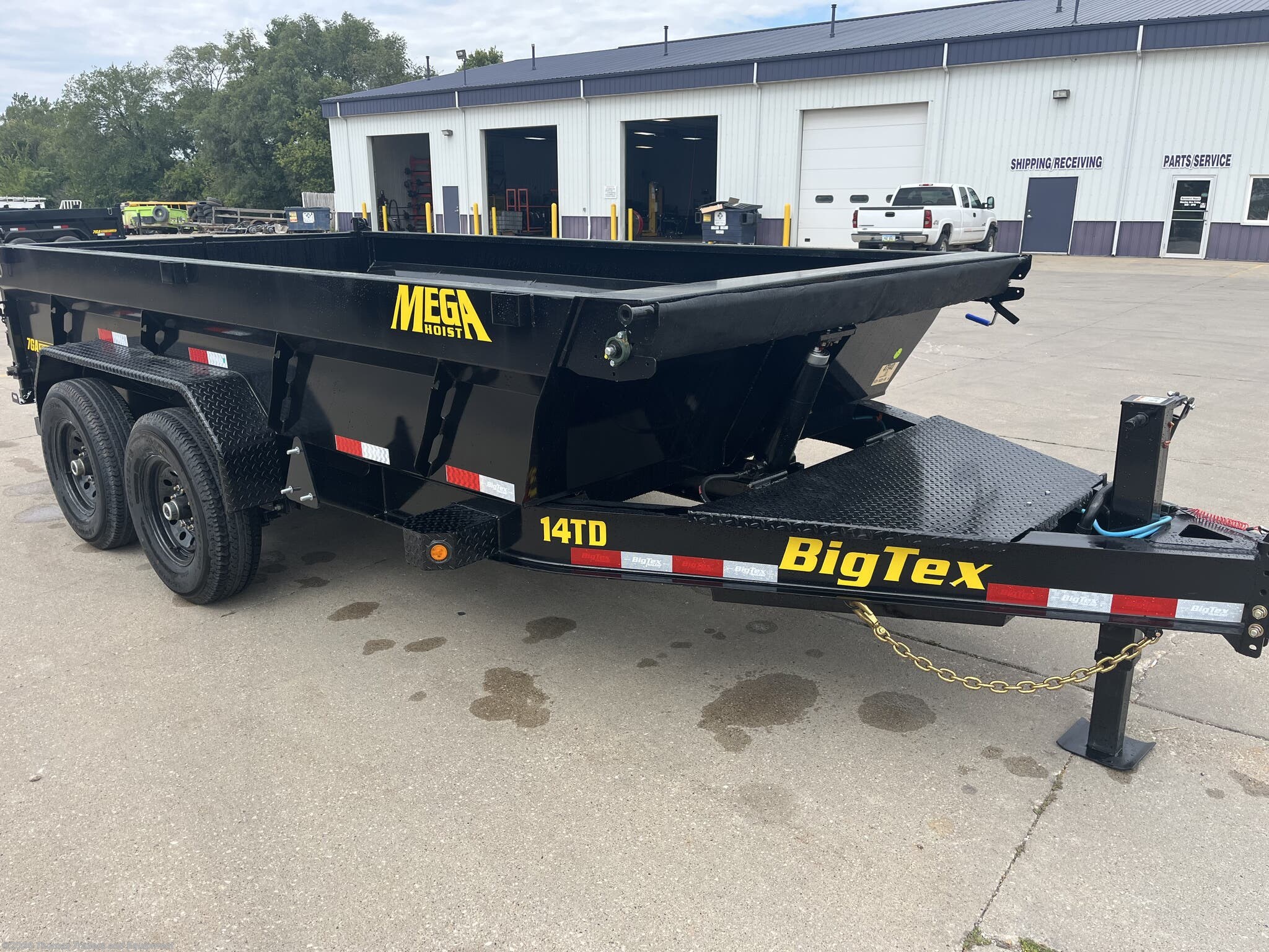 14TD-14 MEGA HOIST 7 GAUGE FLOOR - 2026 Big Tex 14TD Dump (Heavy