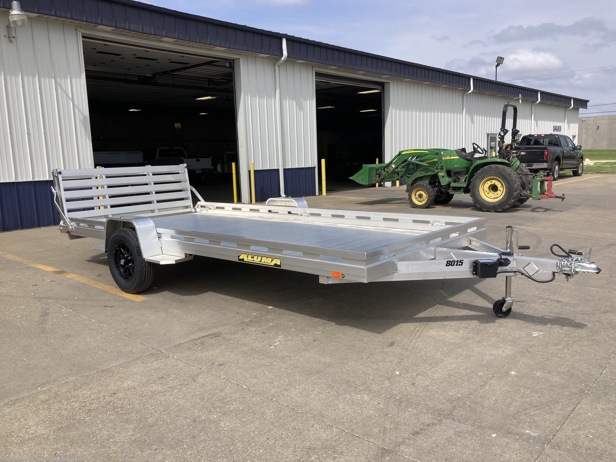 2027 Aluma 8015S-EL-BT - New Utility Trailer for sale by Thomas Trailers and Equipment in Des Moines, Iowa