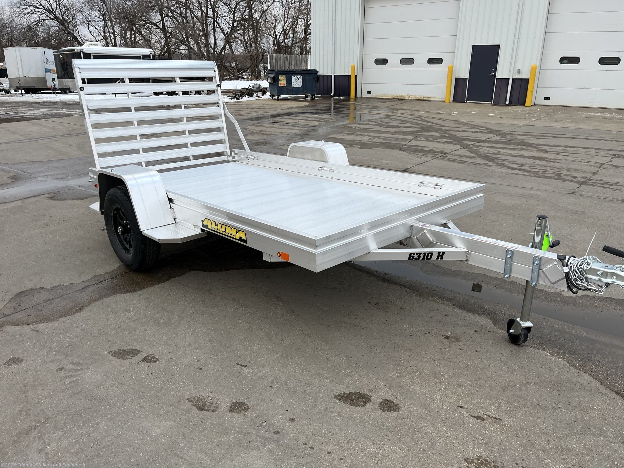 2027 Aluma 6310H-S-BT - New Utility Trailer for sale by Thomas Trailers and Equipment in Des Moines, Iowa