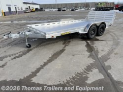 2027 Aluma 8016TA-EL-BT-RTD - New Utility Trailer for sale by Thomas Trailers and Equipment in Des Moines, Iowa