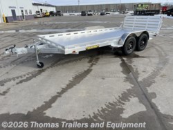 2027 Aluma 8016TA-EL-BT-RTD - New Utility Trailer for sale by Thomas Trailers and Equipment in Des Moines, Iowa