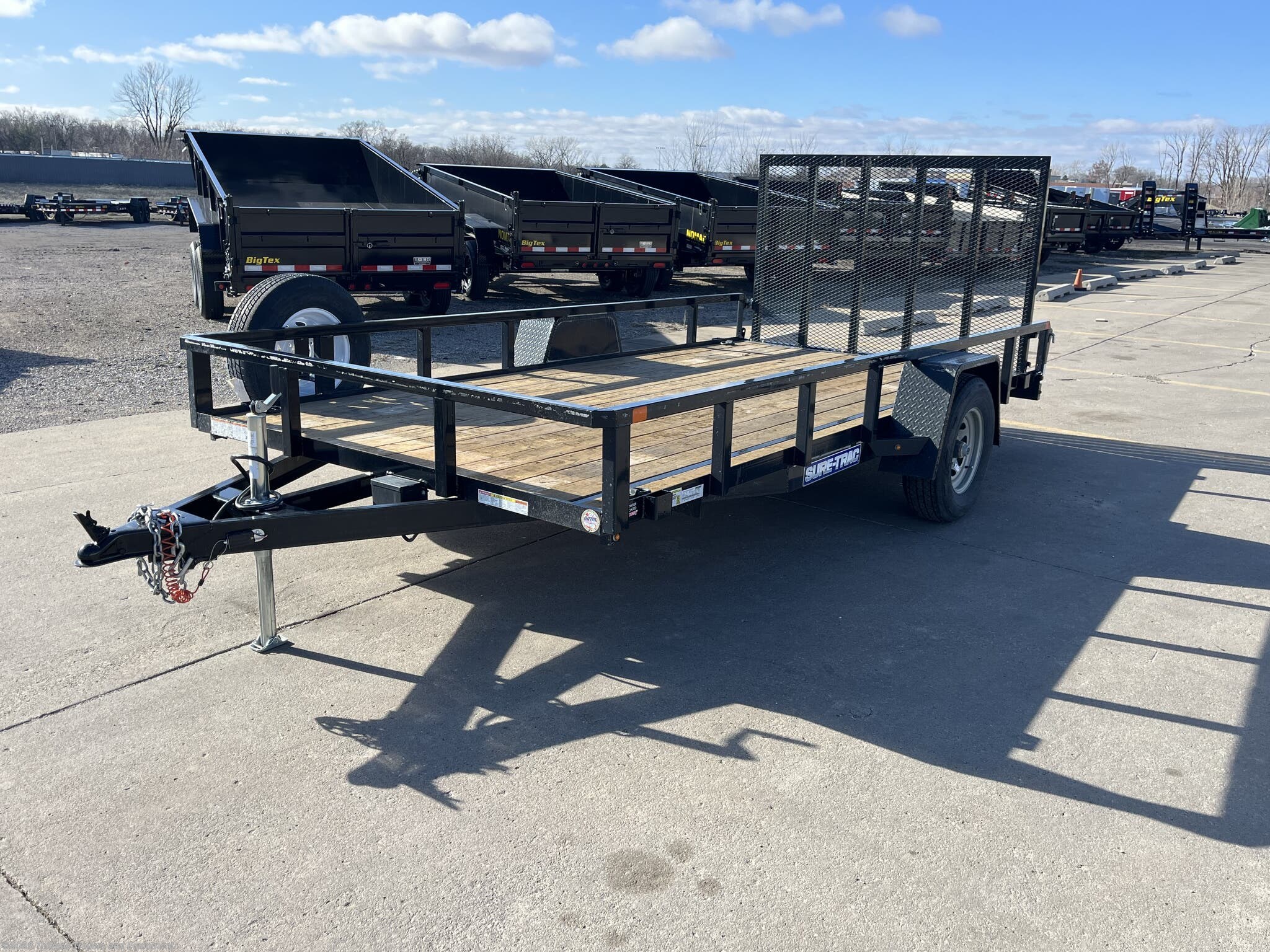 2024 Sure-Trac Tube Top - Used Utility Trailer for sale by Thomas Trailers and Equipment in Des Moines, Iowa