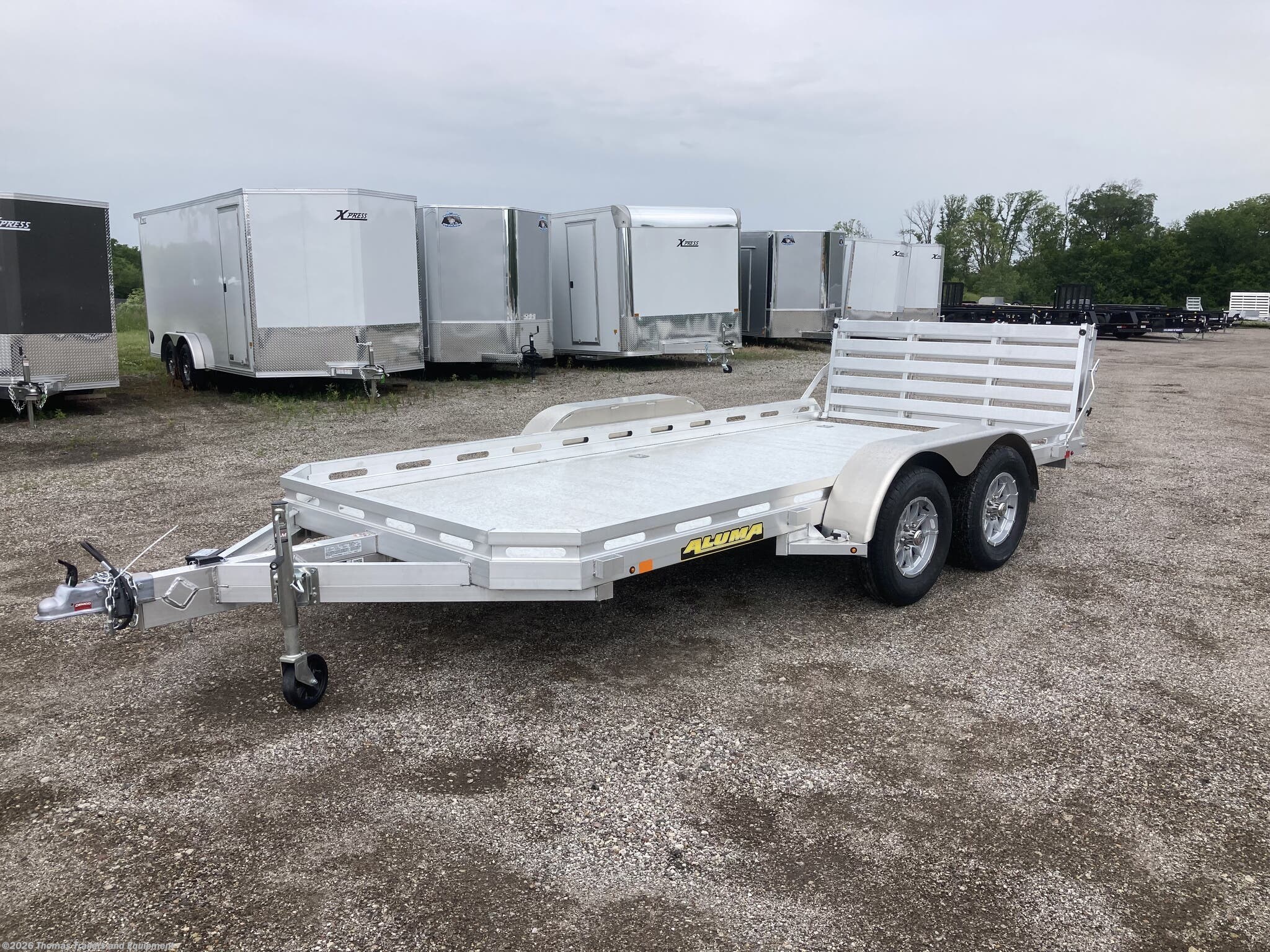2026 Aluma 7814TA-BT - New Utility Trailer for sale by Thomas Trailers and Equipment in Des Moines, Iowa