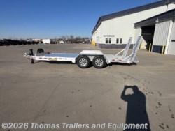 2024 Aluma 8218-14K-TA - Used Flatbed/Flat Deck (Heavy Duty) Trailer for sale by Thomas Trailers and Equipment in Des Moines, Iowa