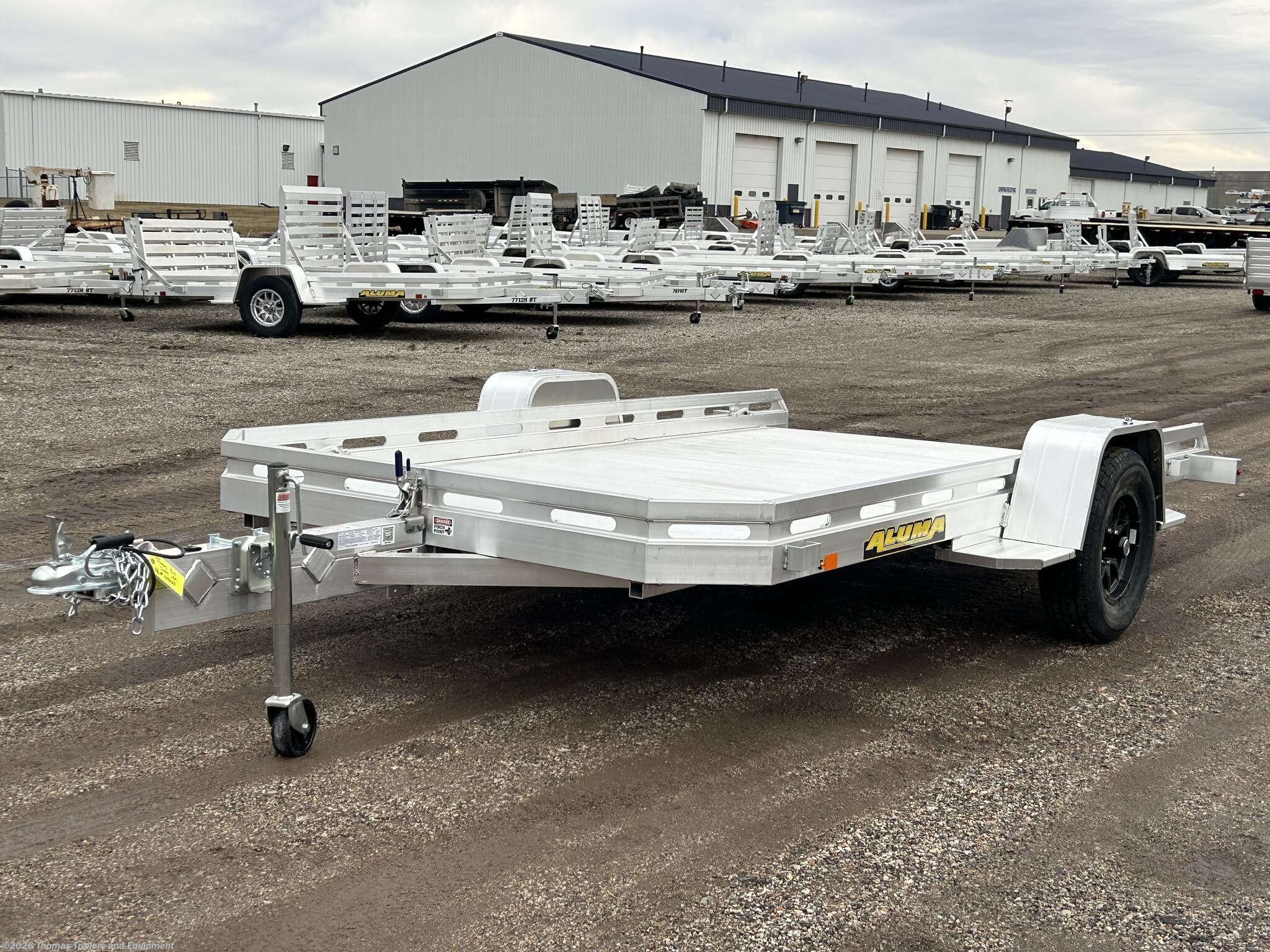 2027 Aluma 7712H-TILT - New Utility Trailer for sale by Thomas Trailers and Equipment in Des Moines, Iowa