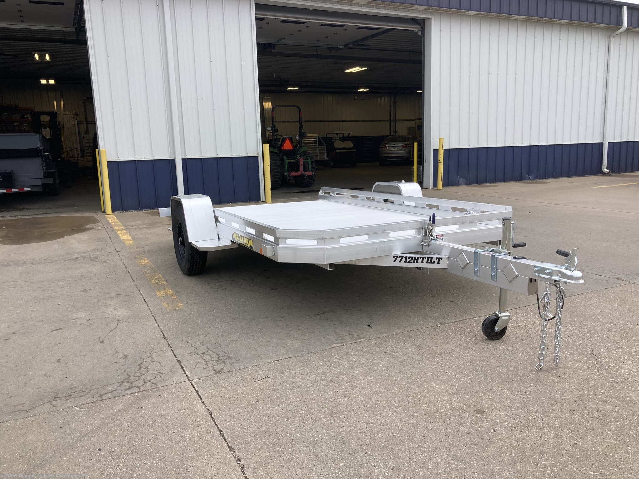 2027 Aluma 7712H-TILT - New Utility Trailer for sale by Thomas Trailers and Equipment in Des Moines, Iowa