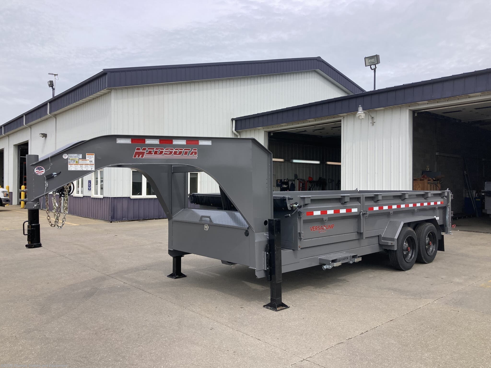 2026 Midsota HV - New Dump (Heavy Duty) Trailer for sale by Thomas Trailers and Equipment in Des Moines, Iowa