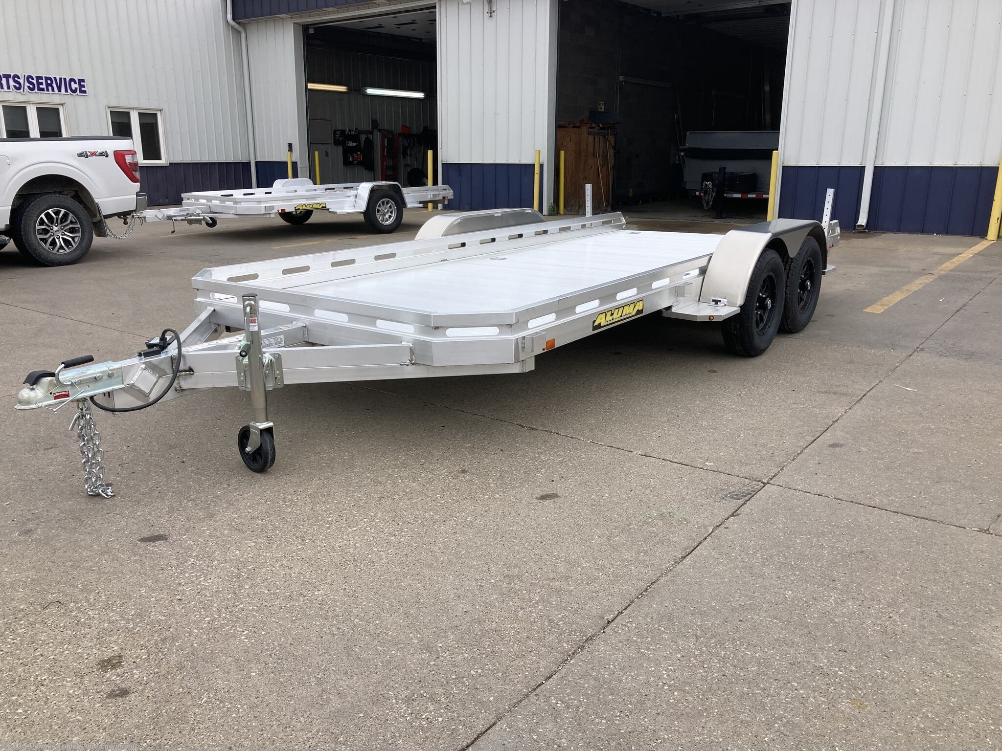 2027 Aluma 7816TA-R - New Car Hauler Trailer for sale by Thomas Trailers and Equipment in Des Moines, Iowa