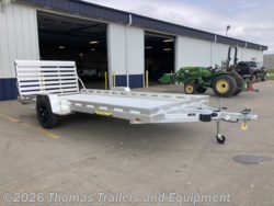 2027 Aluma 8015S-EL-TG - New Utility Trailer for sale by Thomas Trailers and Equipment in Des Moines, Iowa