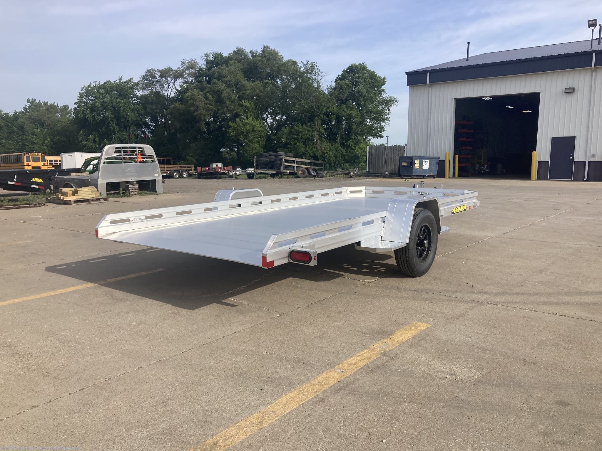 2027 Aluma 7814S Tilt - New Utility Trailer for sale by Thomas Trailers and Equipment in Des Moines, Iowa