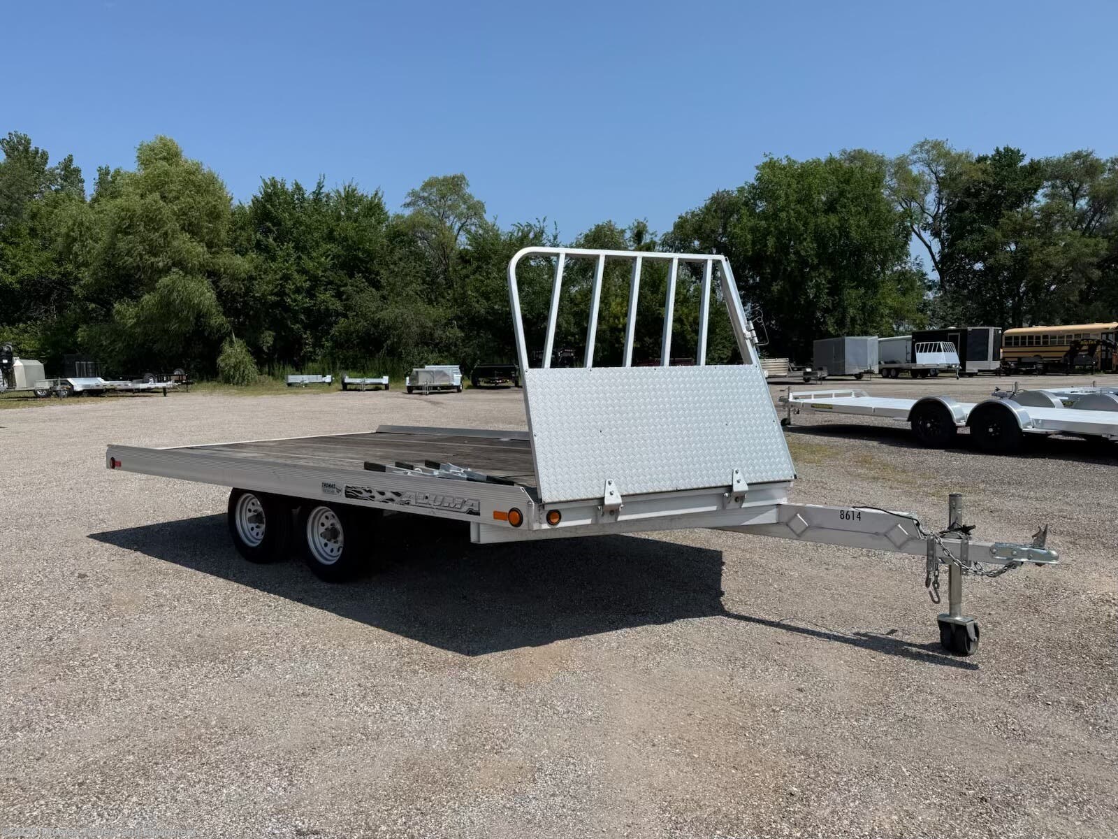 2011 Aluma 8614 - Used Snowmobile Trailer for sale by Thomas Trailers and Equipment in Des Moines, Iowa
