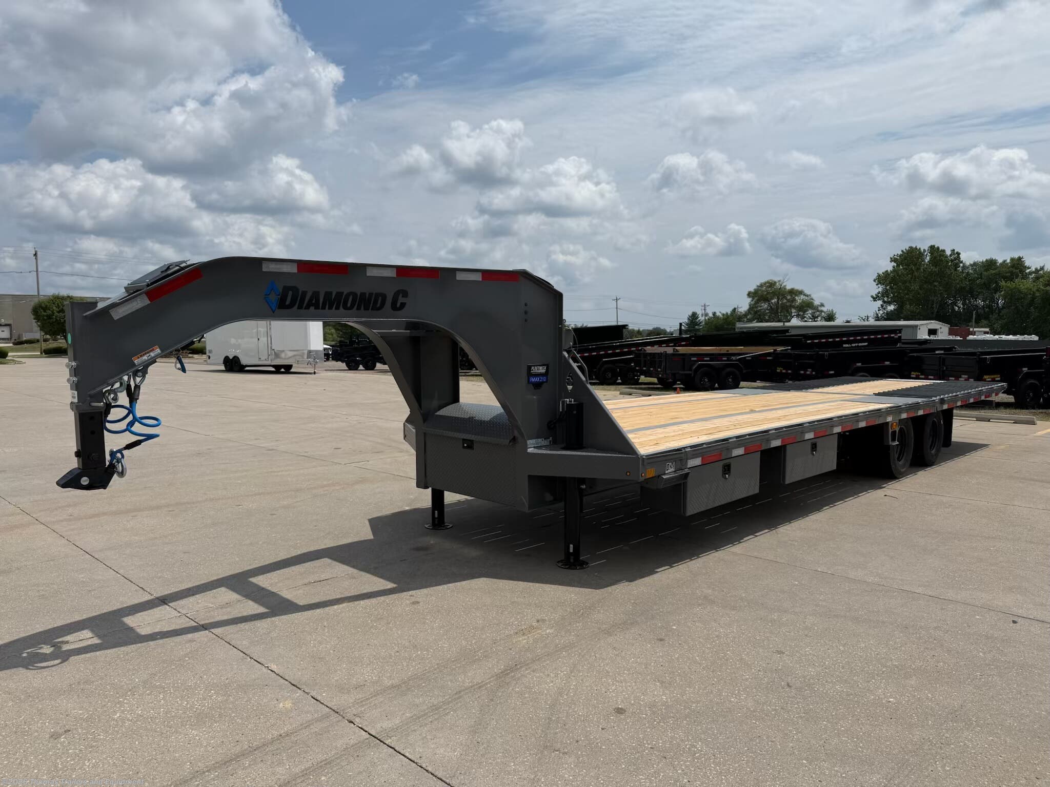 2026 Diamond C FMAX - New Flatbed/Flat Deck (Heavy Duty) Trailer for sale by Thomas Trailers and Equipment in Des Moines, Iowa