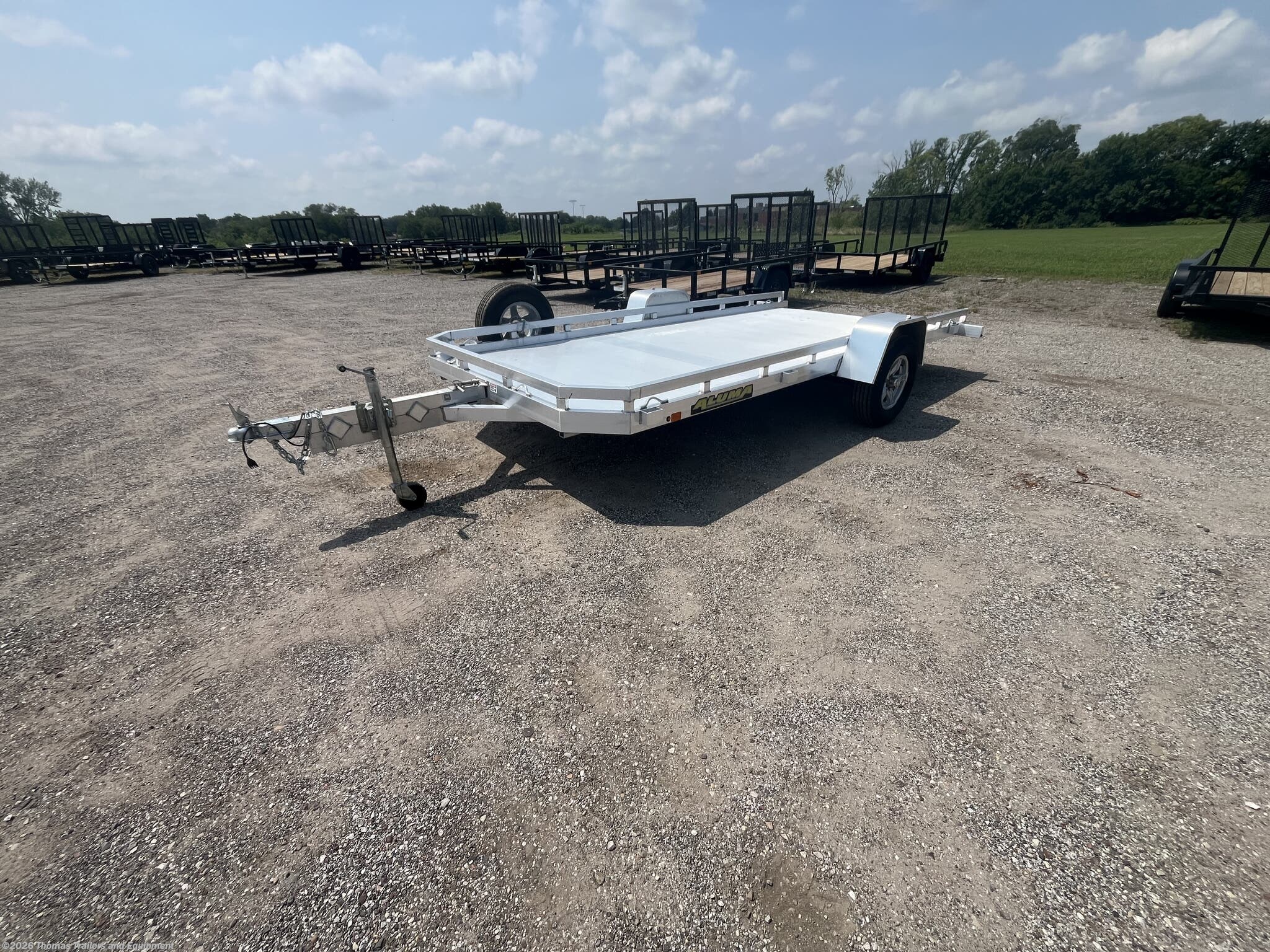 2024 Aluma 7814S Tilt - Used Utility Trailer for sale by Thomas Trailers and Equipment in Des Moines, Iowa