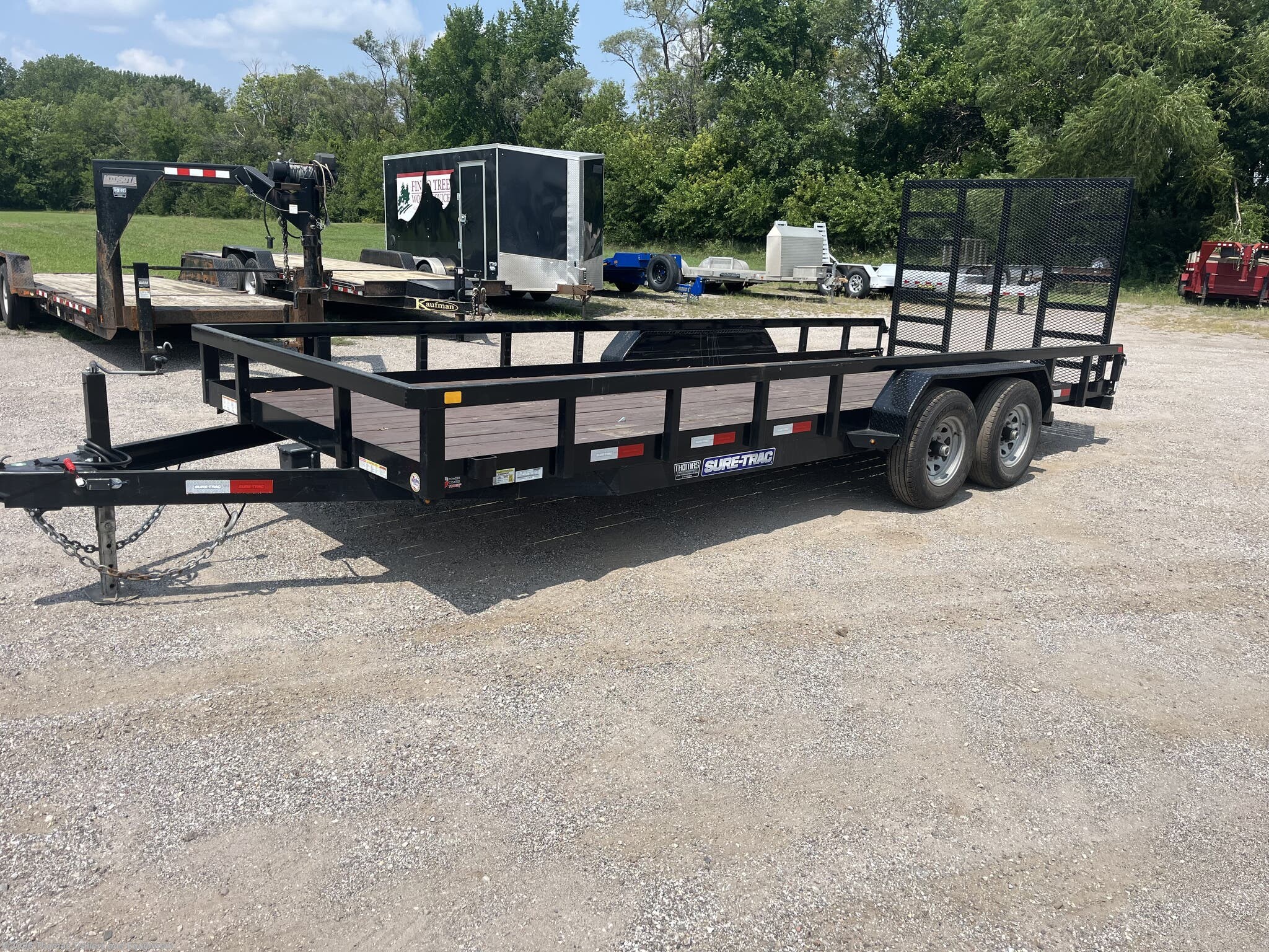 2025 Sure-Trac Tube Top - Used Utility Trailer for sale by Thomas Trailers and Equipment in Des Moines, Iowa