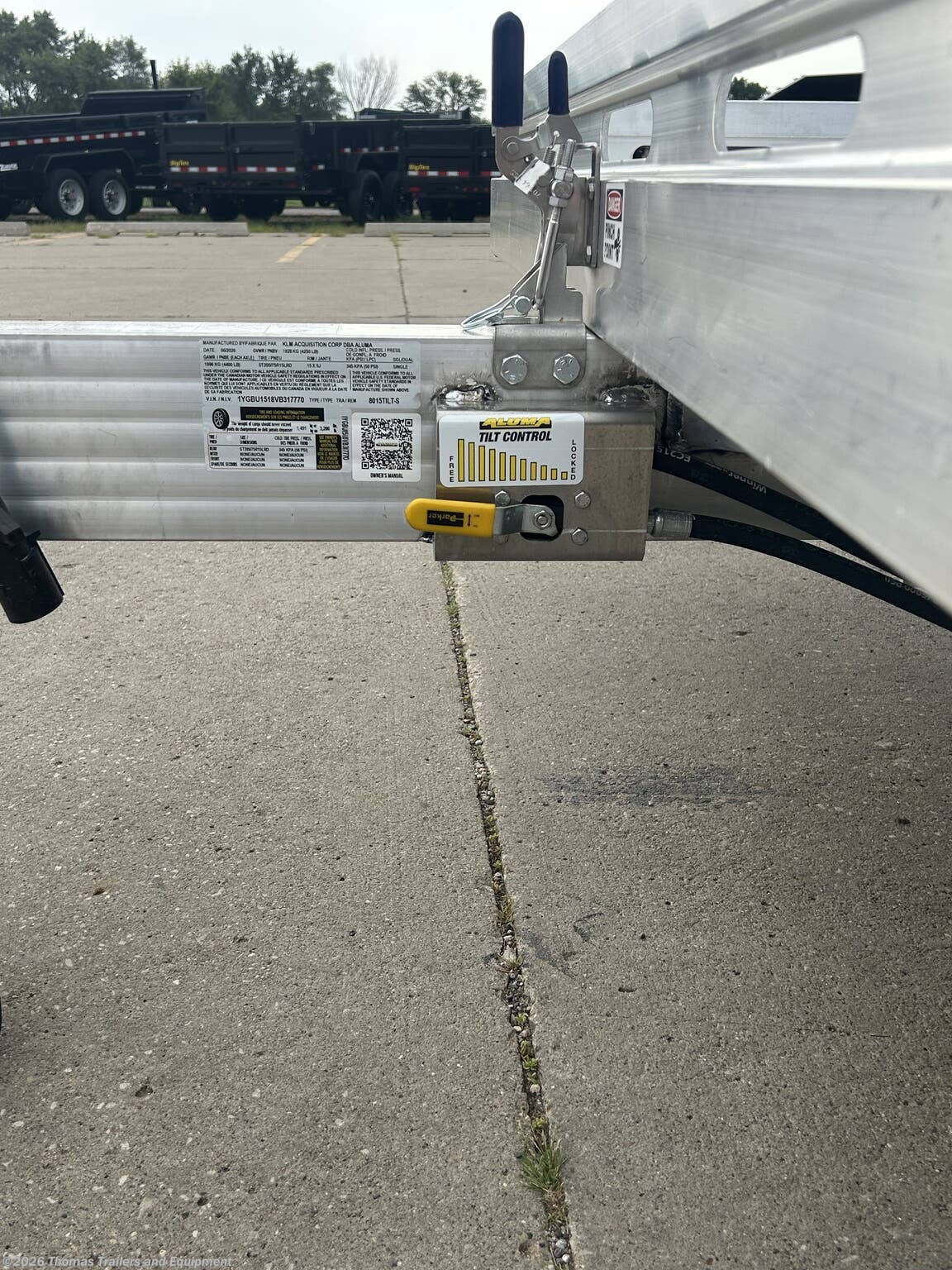 2027 8015TILT-S-EL by Aluma from Thomas Trailers and Equipment in Des Moines, Iowa