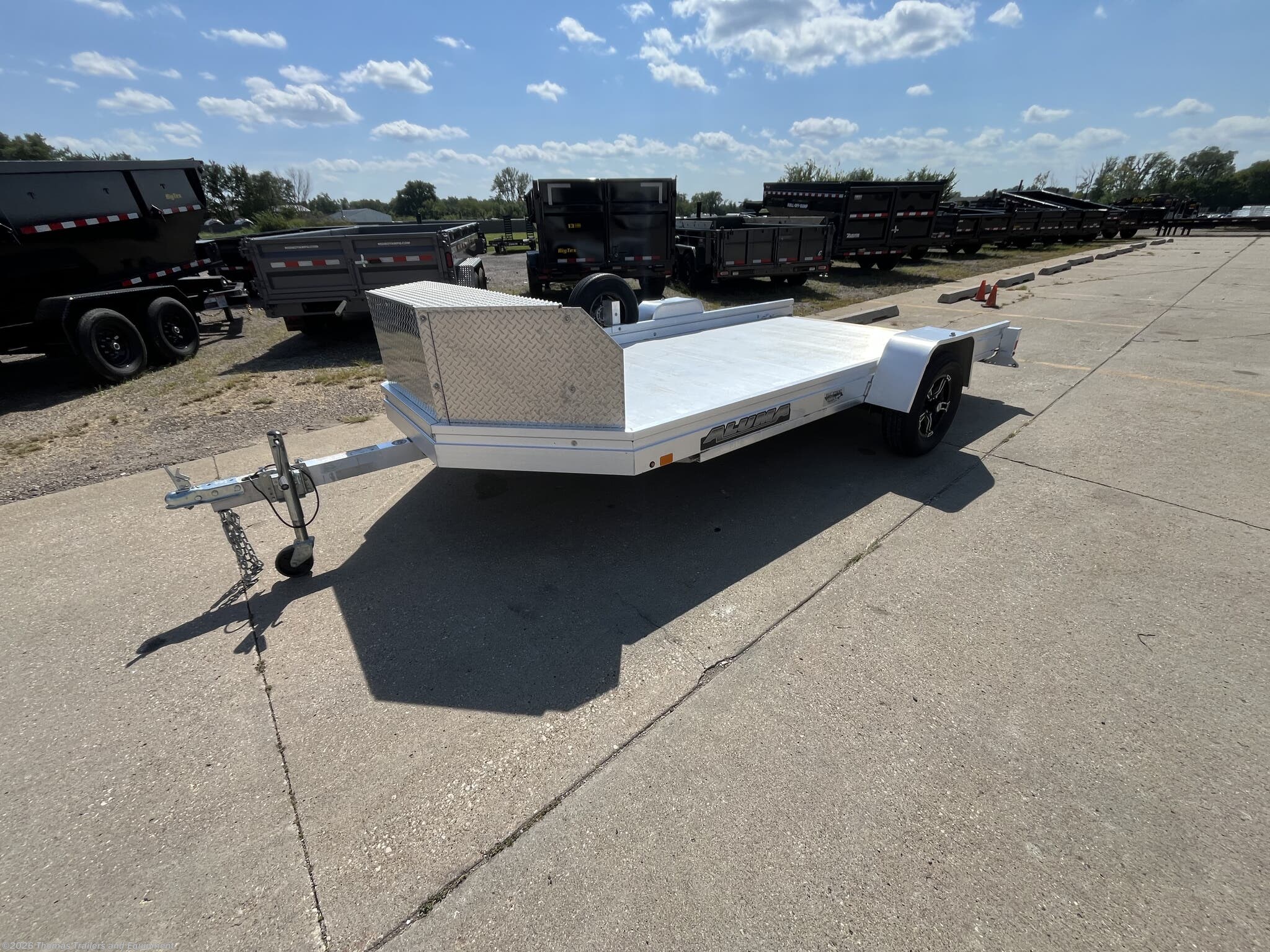2022 Aluma UTR12 - Used Utility Trailer for sale by Thomas Trailers and Equipment in Des Moines, Iowa