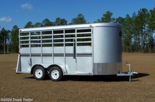 Livestock Trailer - 2024 Bee Trailers 6x16 Bumper Stock Trailer available New in Fort Myers, FL