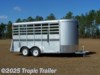 2025 Bee Trailers 6x16 Bumper Stock Trailer