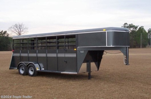 Livestock Trailer - 2024 Bee Trailers 6x24 Gooseneck Stock Trailer available New in Fort Myers, FL